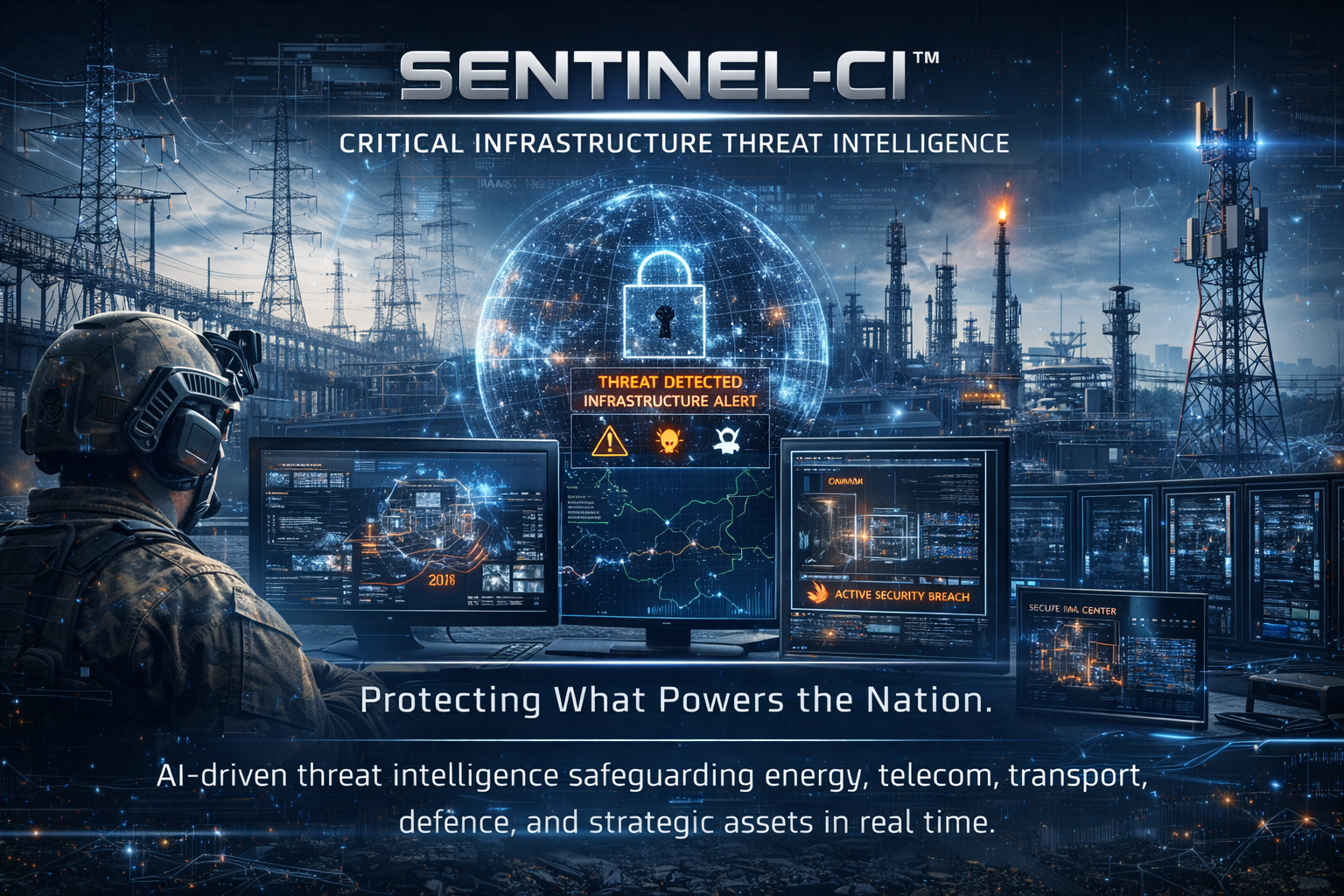 Infrastructure Security. <strong> Intelligence</strong>   First. <strong> Sentinel-CI™ </strong> with AI.